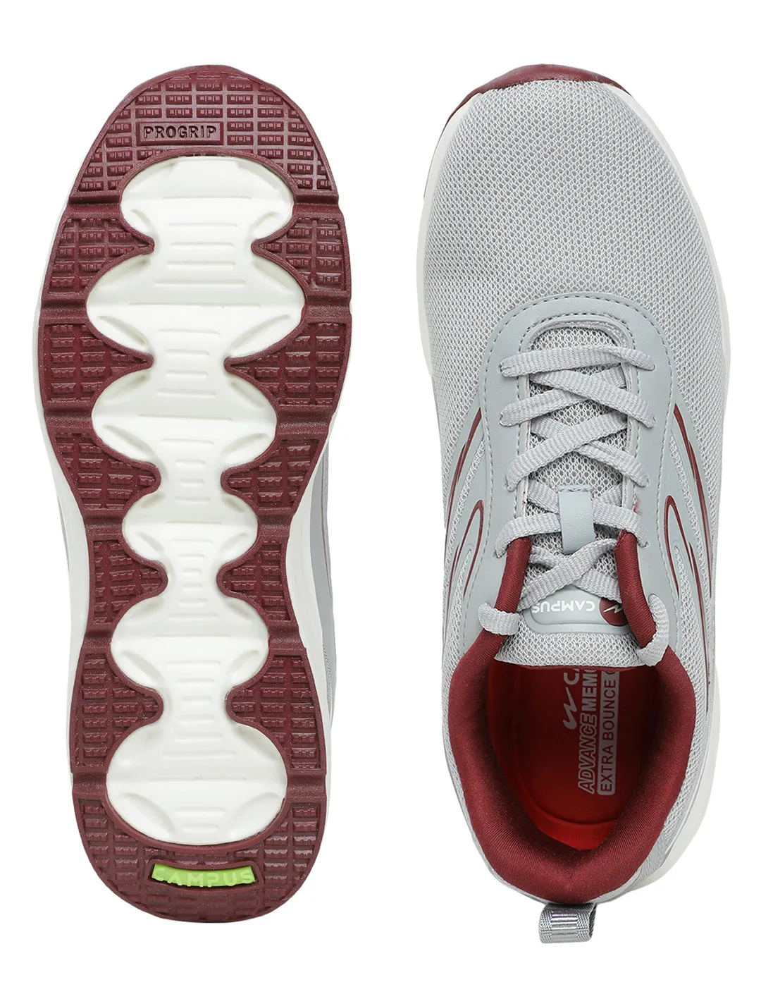 CONOR Grey Men's Sports Shoes sold by Campus Shoes product image thumbnail 5