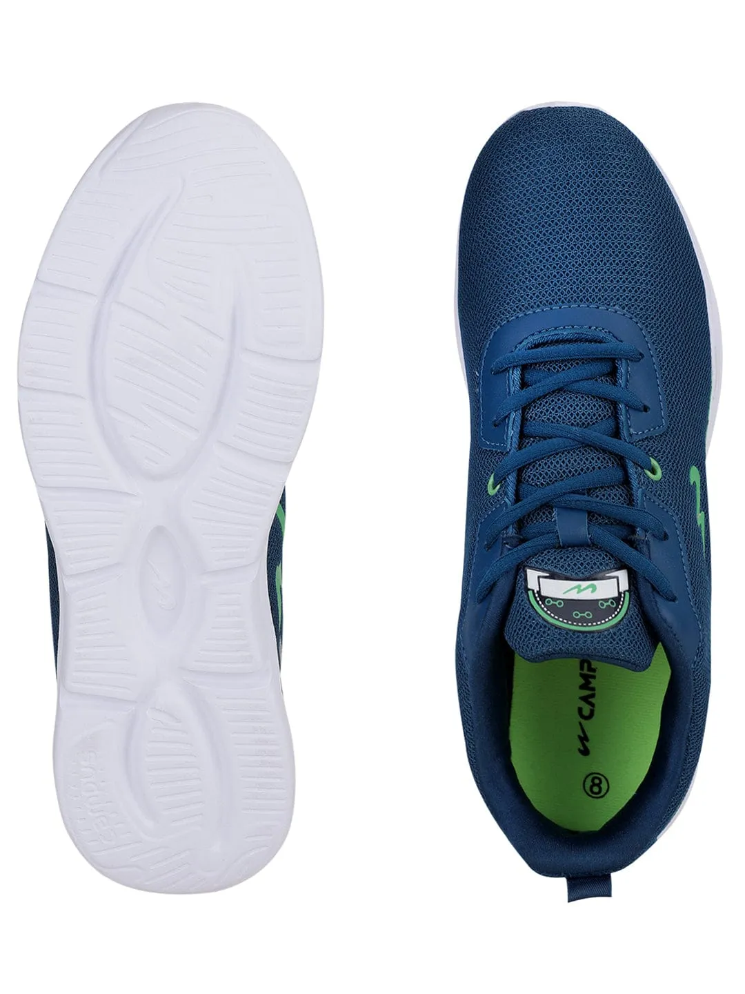 RUNNER Blue Men's Running Shoes sold by Campus Shoes product image thumbnail 4