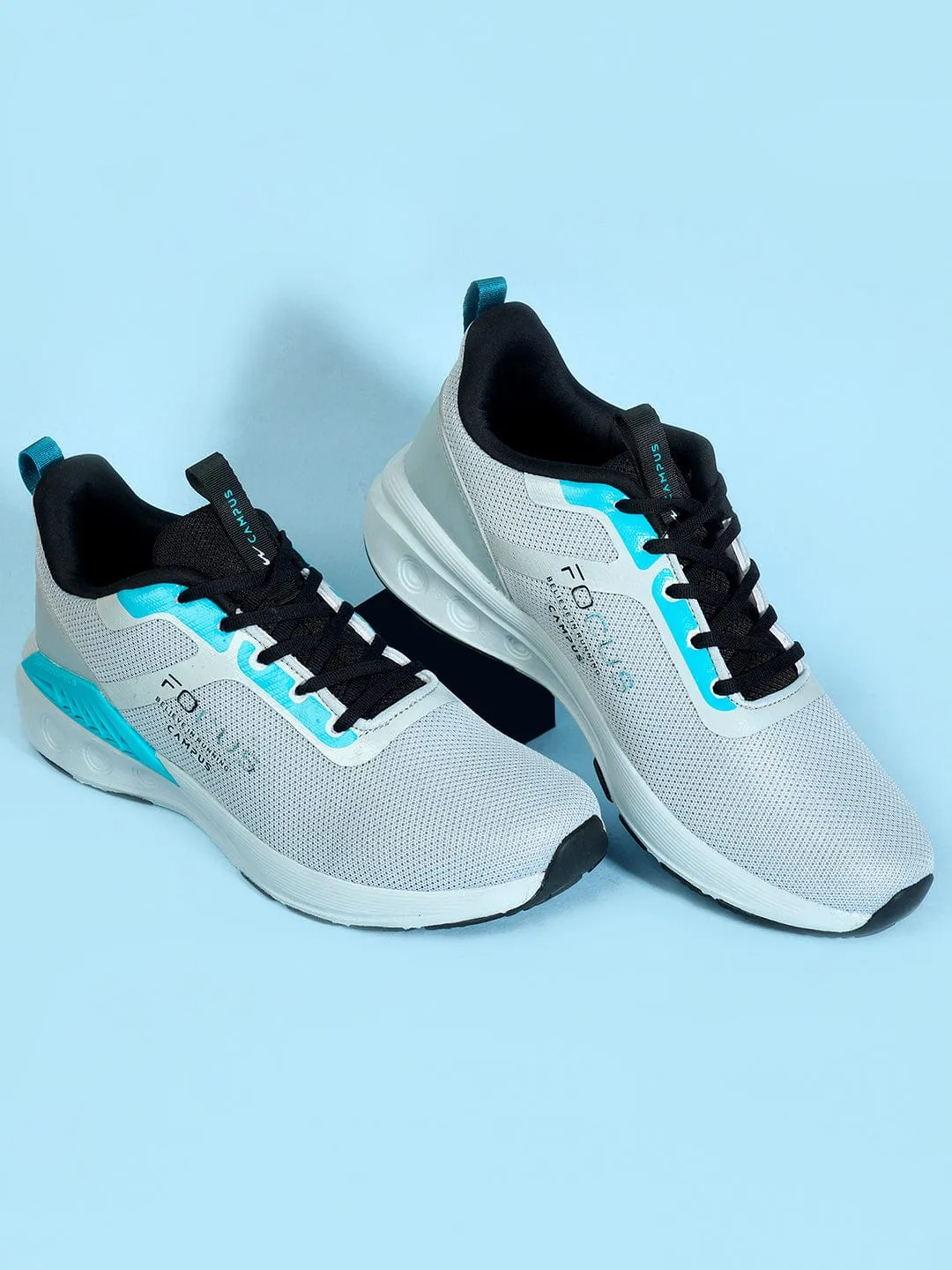 CAMP LEO Grey Men's Running Shoes sold by Campus Shoes product image thumbnail 5