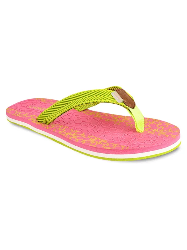 GCL-2011 Pink Women's Flip Flops sold by Campus Shoes