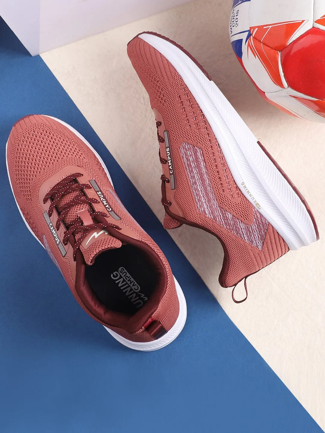 CAMP AXEL Wine Men's Running Shoes sold by Campus Shoes product image thumbnail 5