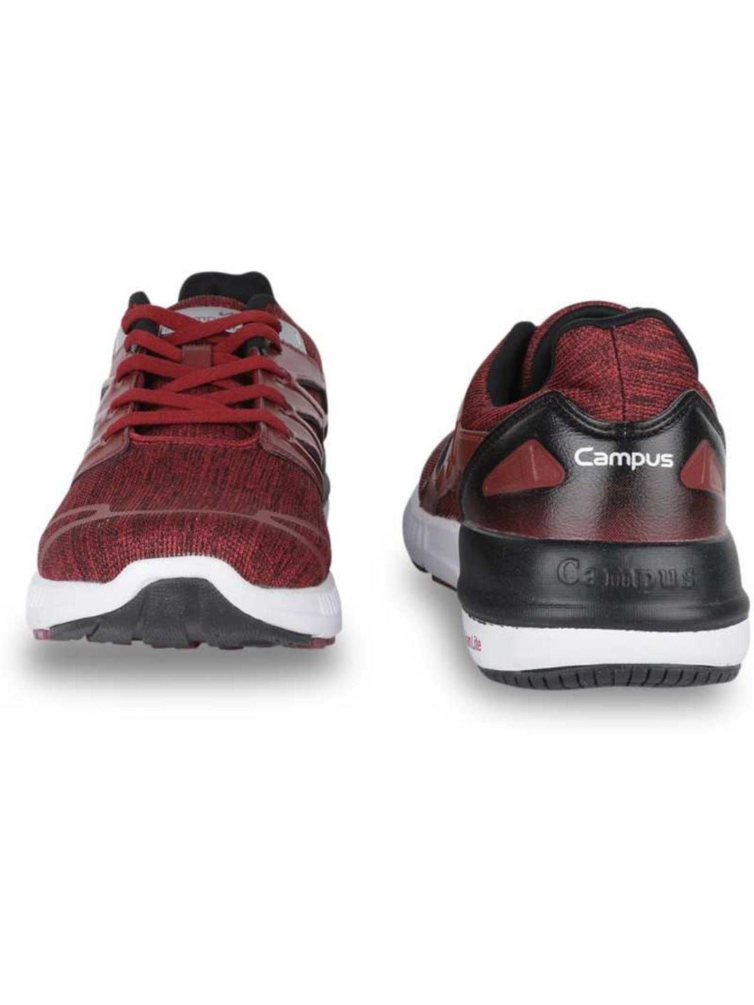 JOMIC Burgundy Men's Running Shoes sold by Campus Shoes product image thumbnail 3