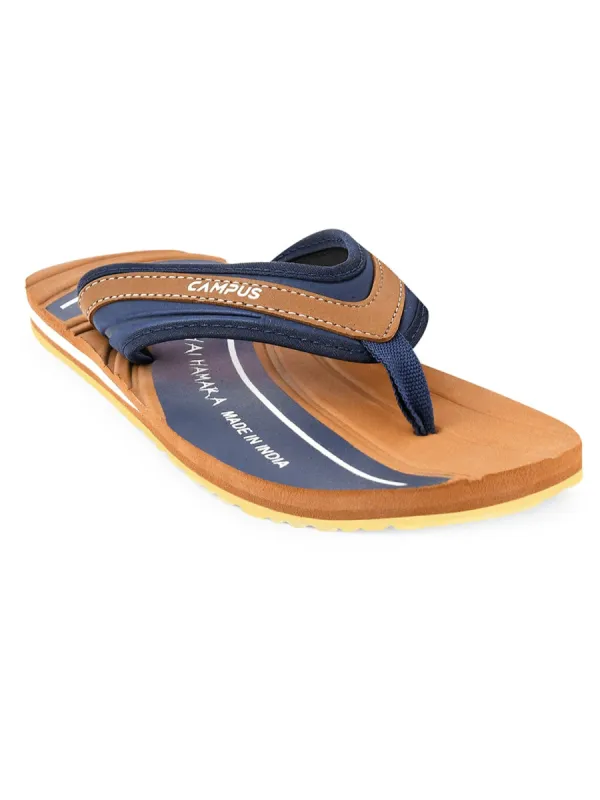 GC-1036B Brown Men's Flip Flops sold by Campus Shoes