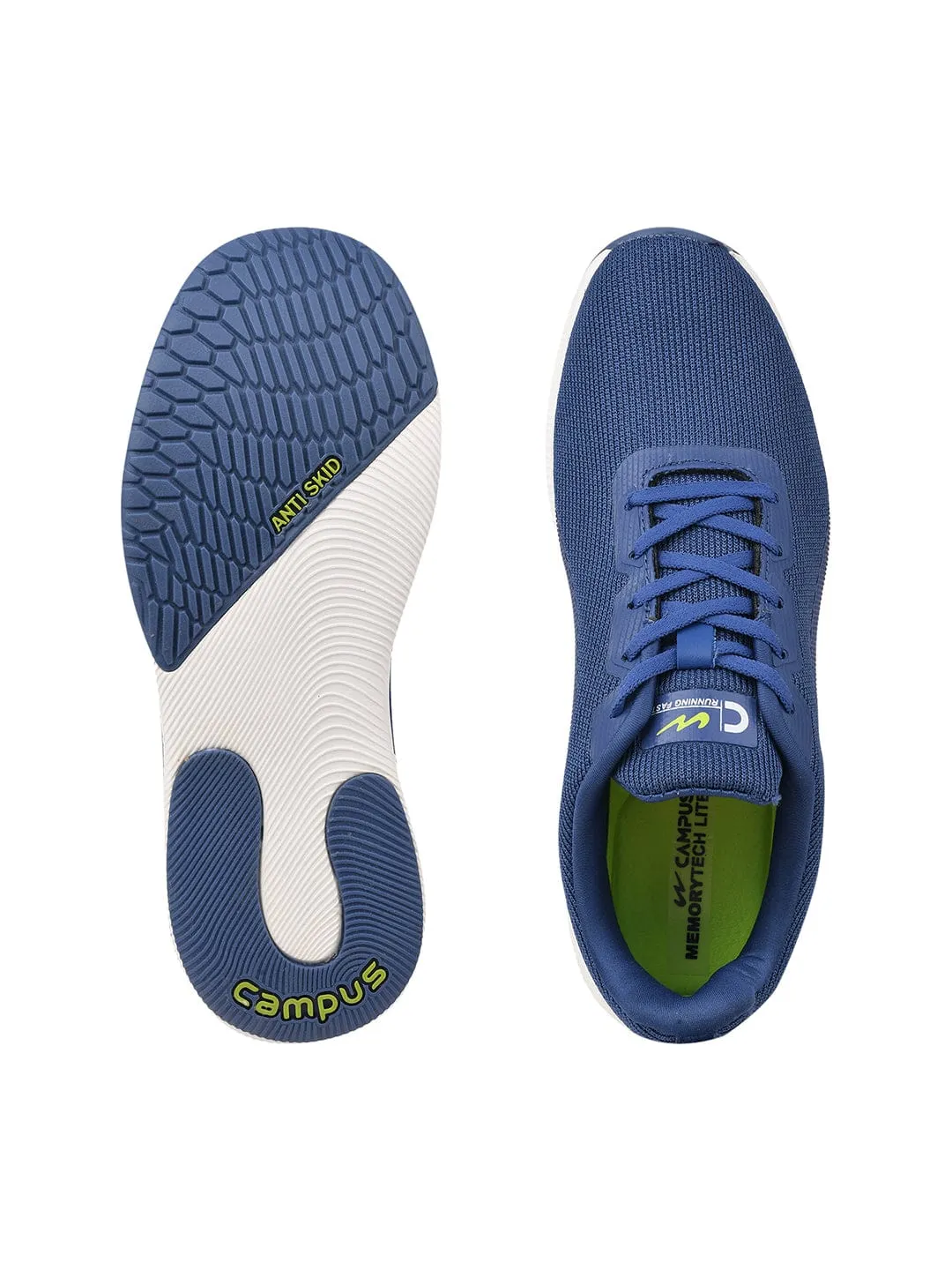 CAMP DIGO Blue Men's Running Shoes sold by Campus Shoes product image thumbnail 4