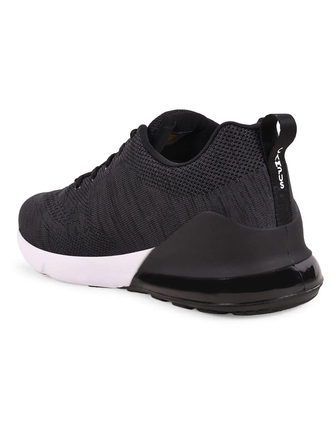REMO Black Men's Sports Shoes sold by Campus Shoes product image thumbnail 3