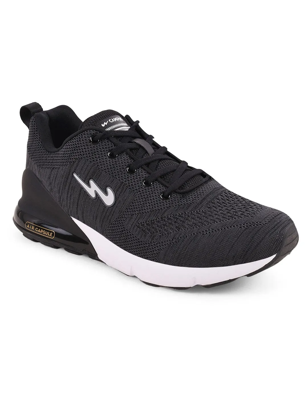 REMO Black Men's Sports Shoes sold by Campus Shoes product image thumbnail 2