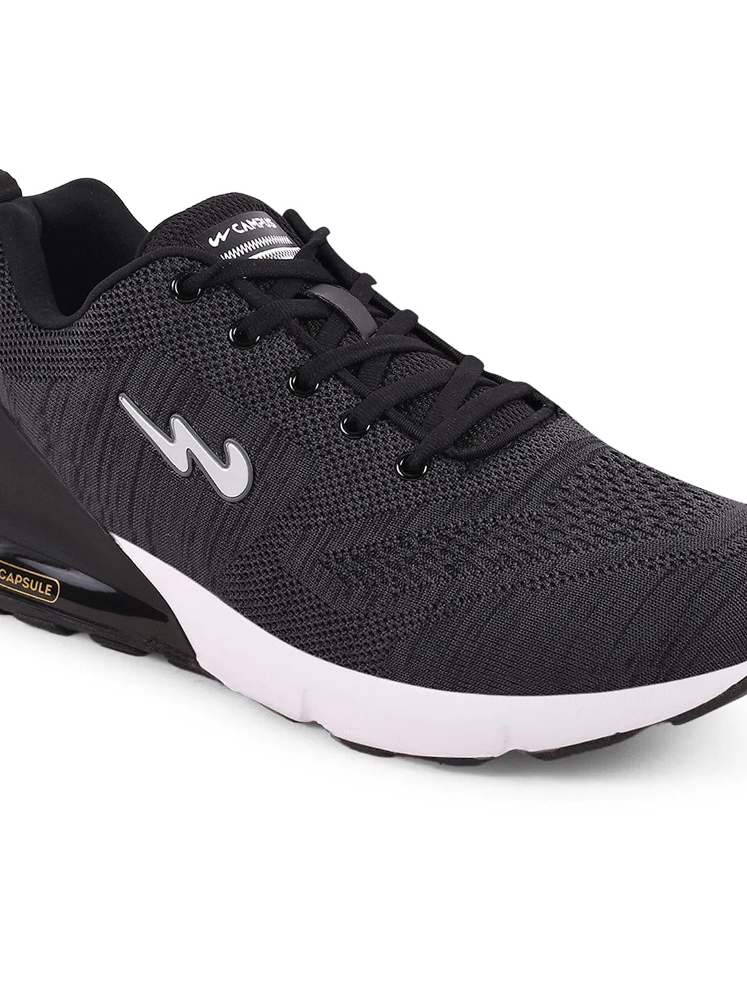 REMO Black Men's Sports Shoes sold by Campus Shoes product image thumbnail 5