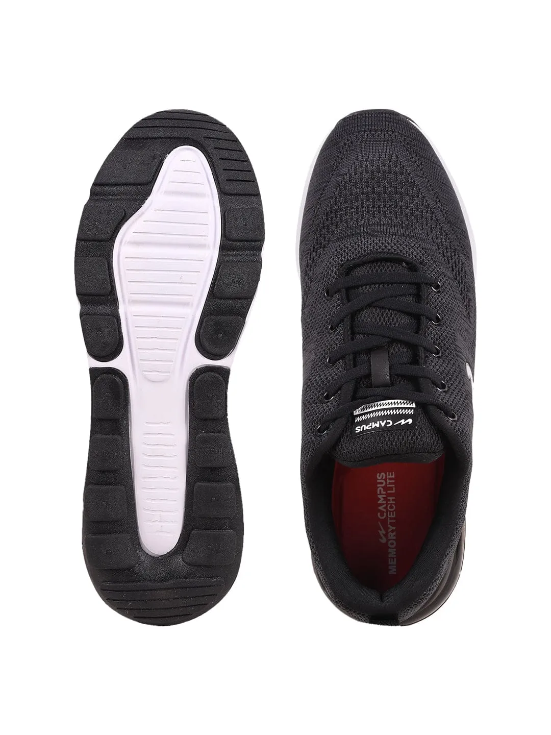 REMO Black Men's Sports Shoes sold by Campus Shoes product image thumbnail 4