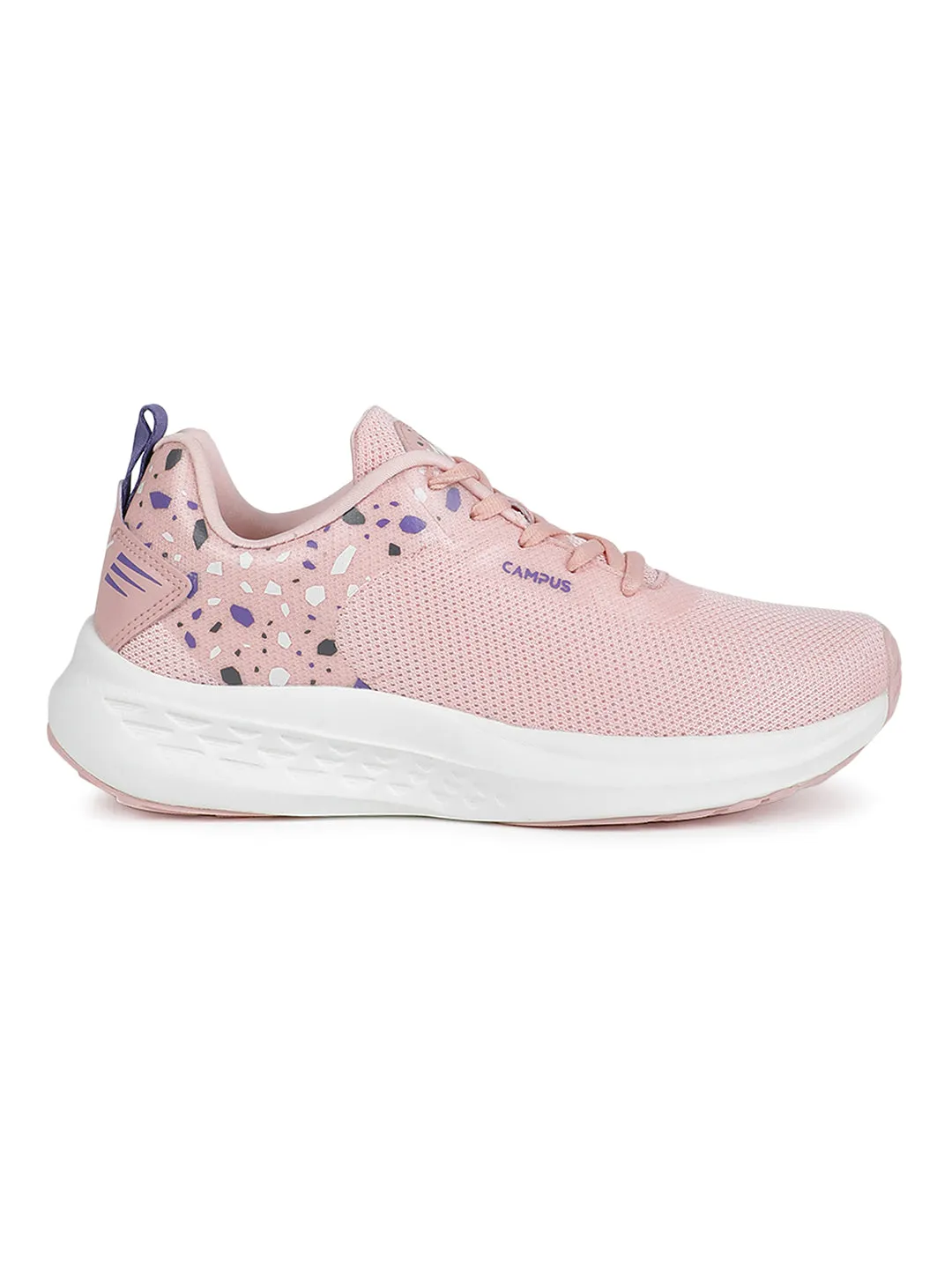 EXOTIC Peach Women's Running Shoes sold by Campus Shoes