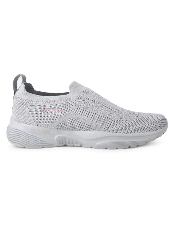 JENNY Grey Women Slip-ons sold by Campus Shoes