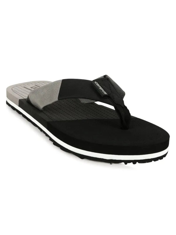 GC-1022 Black Men's Flip Flops sold by Campus Shoes