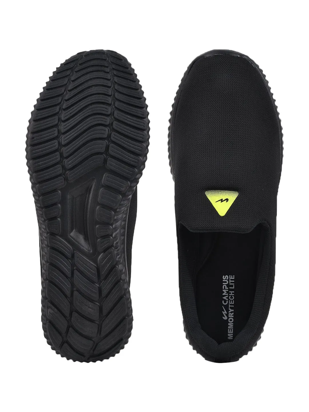 WALKFIT Black Men's Casual Shoes sold by Campus Shoes product image thumbnail 4