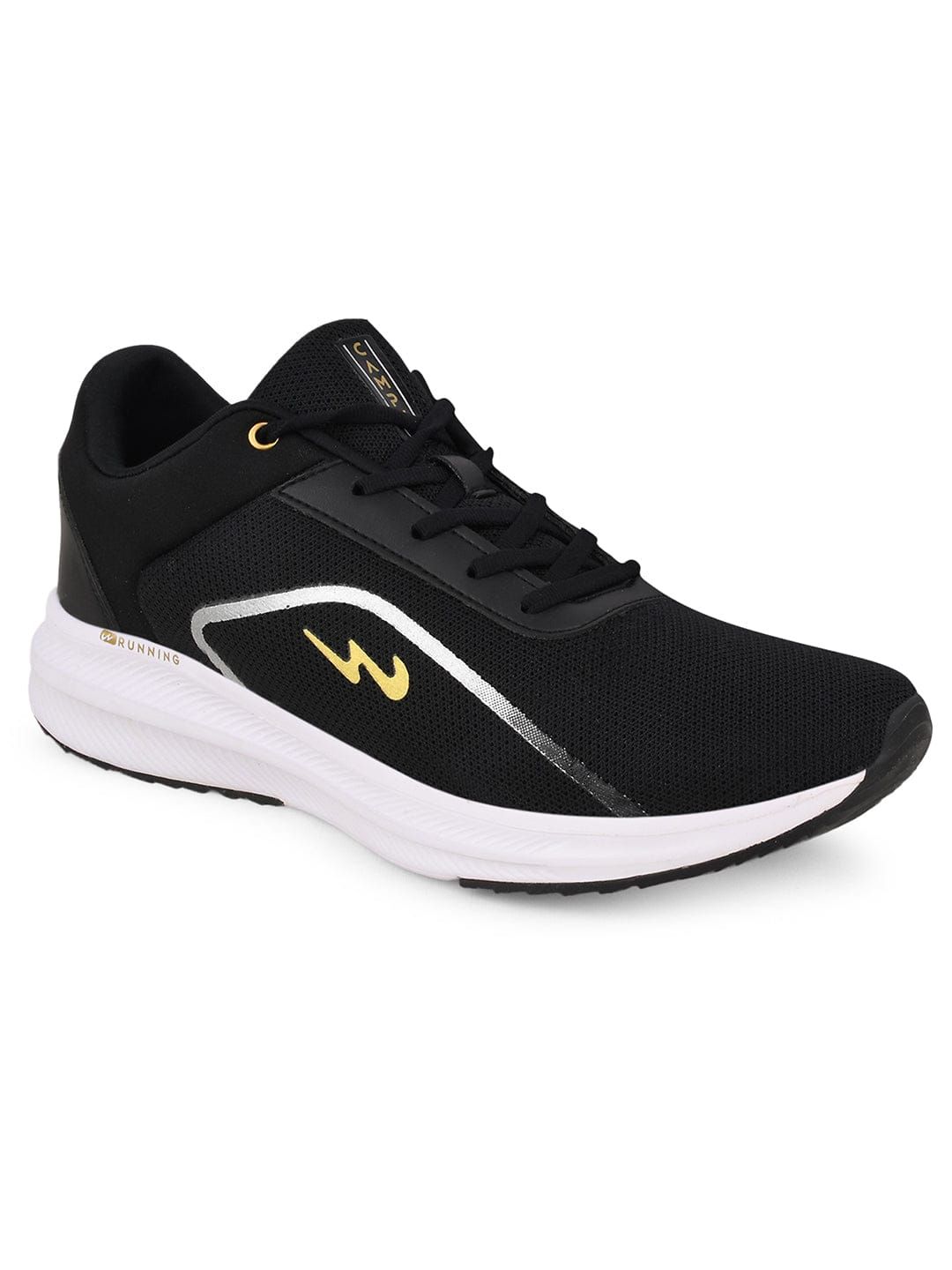 CAMP BIRD Black Men's Running Shoes sold by Campus Shoes product image thumbnail 2