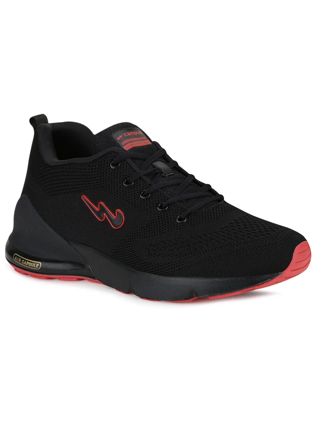 NORTH PLUS Black Men's Running Shoes sold by Campus Shoes product image thumbnail 2