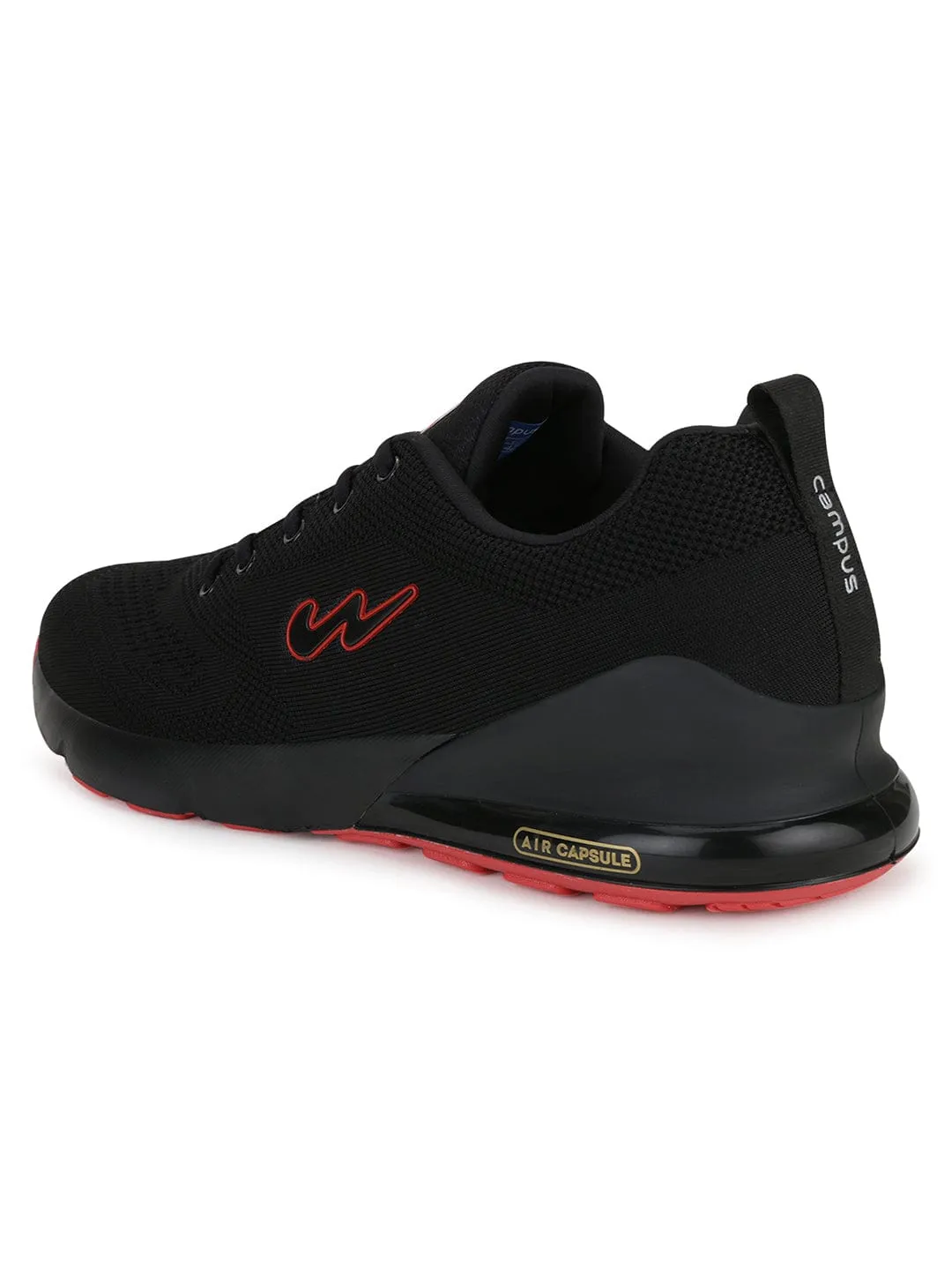 NORTH PLUS Black Men's Running Shoes sold by Campus Shoes product image thumbnail 3