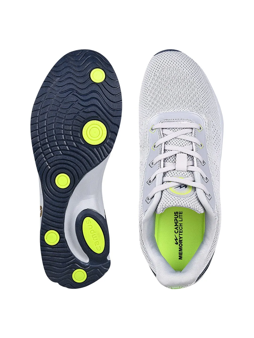 TRADE Grey Men's Running Shoes sold by Campus Shoes product image thumbnail 4