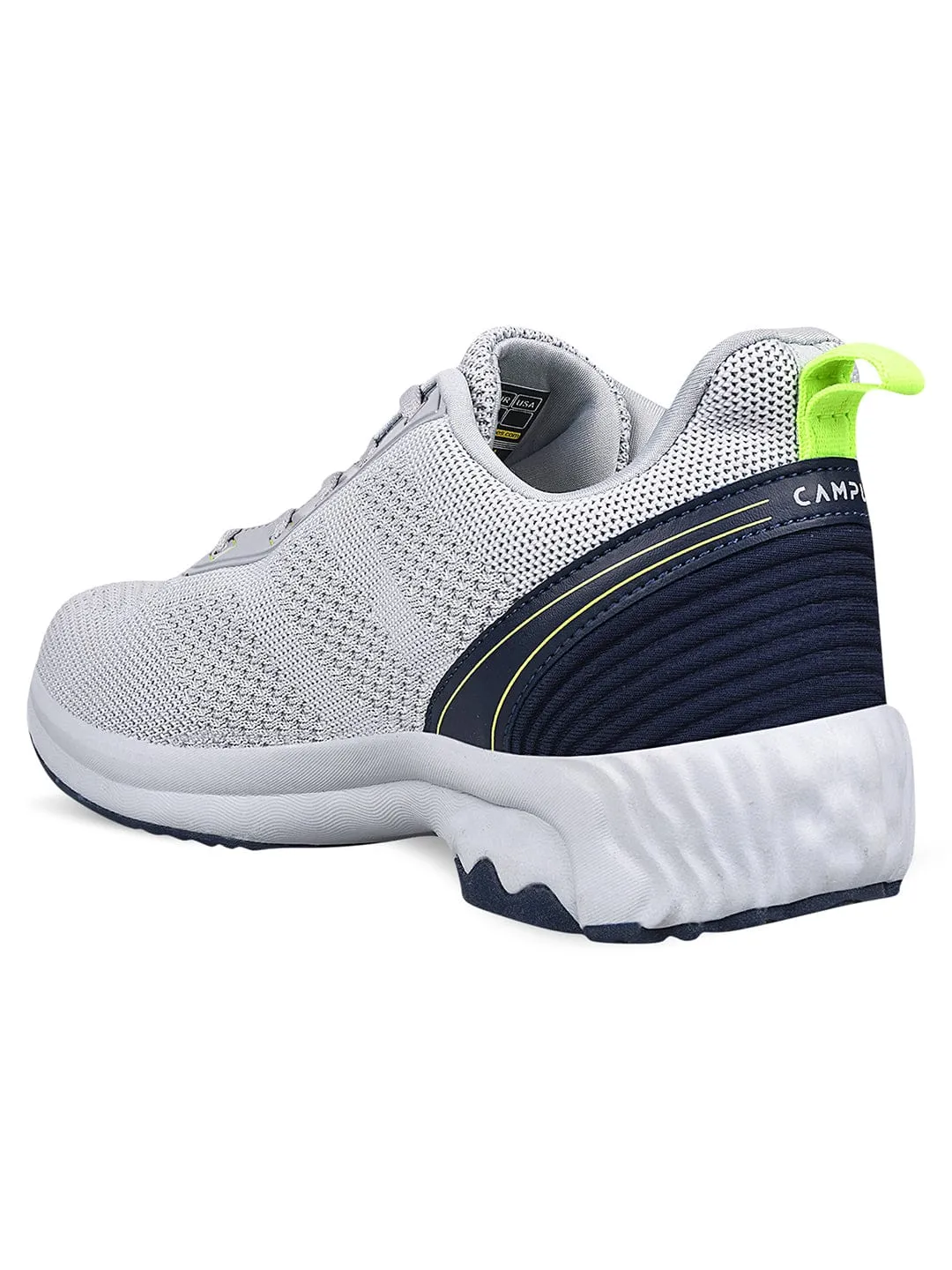 TRADE Grey Men's Running Shoes sold by Campus Shoes product image thumbnail 3