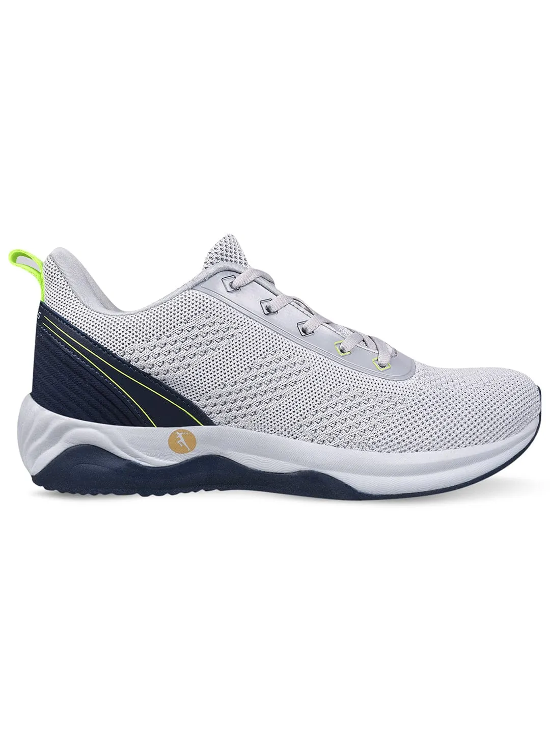 TRADE Grey Men's Running Shoes sold by Campus Shoes