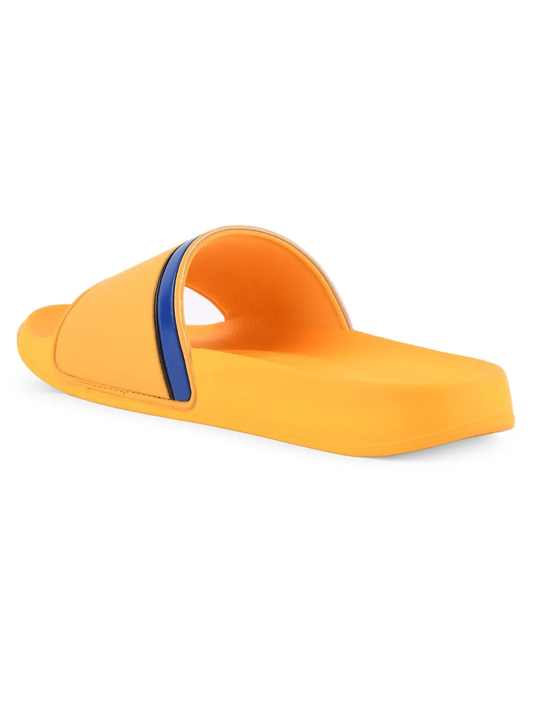SL-431 Yellow Men's Slides sold by Campus Shoes product image thumbnail 3