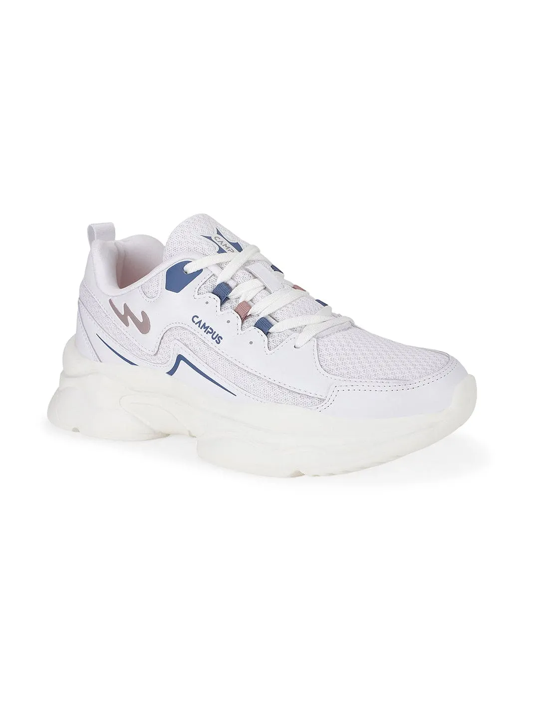BUTTER White Women's Sneakers sold by Campus Shoes product image thumbnail 2