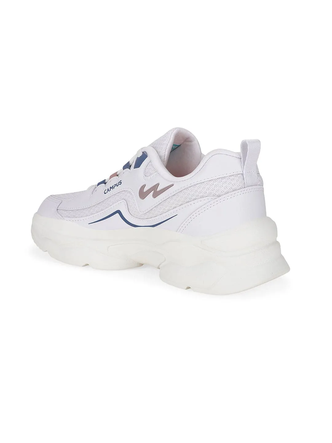 BUTTER White Women's Sneakers sold by Campus Shoes product image thumbnail 3