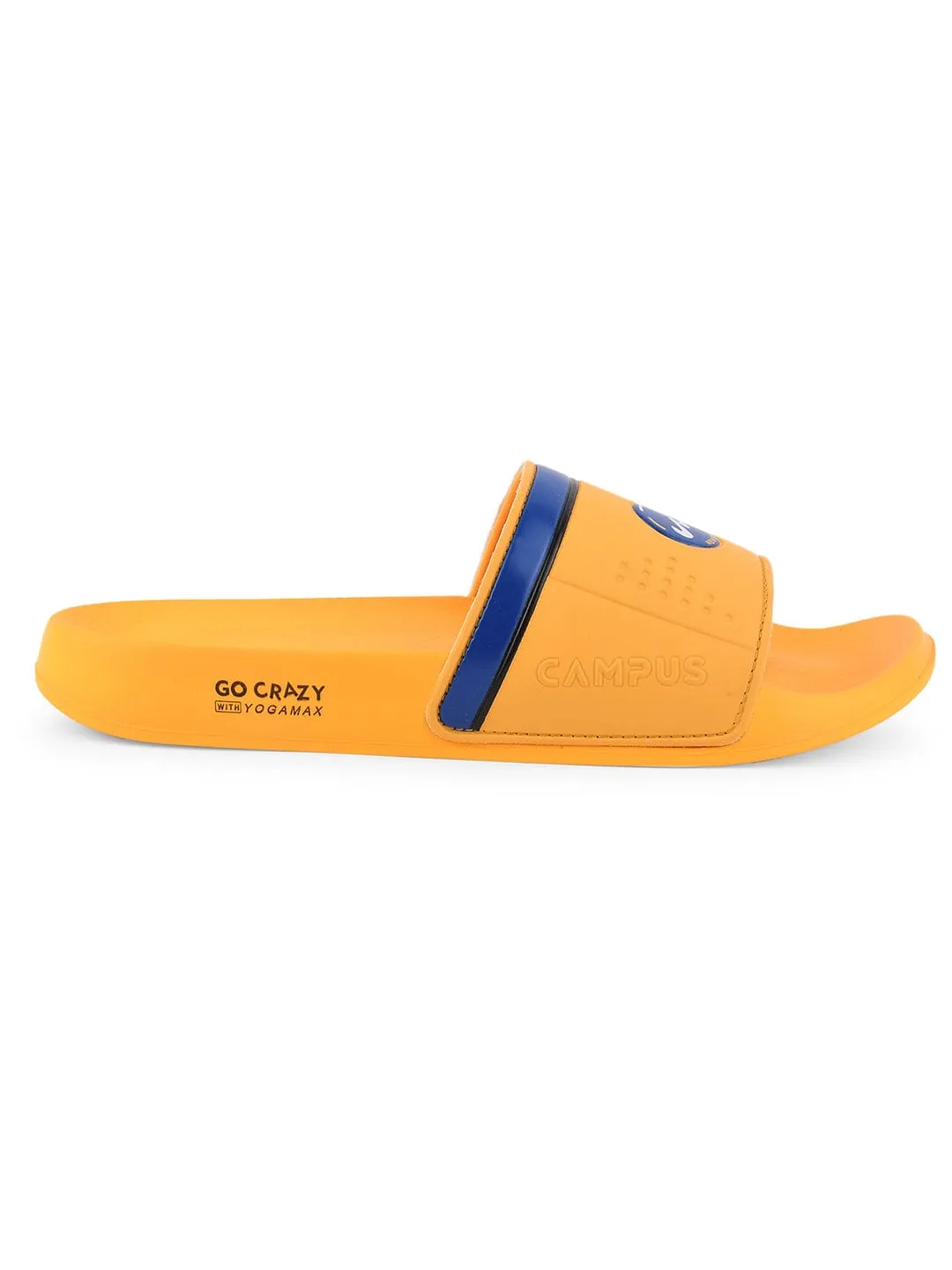 SL-431 Yellow Men's Slides sold by Campus Shoes product image thumbnail 2