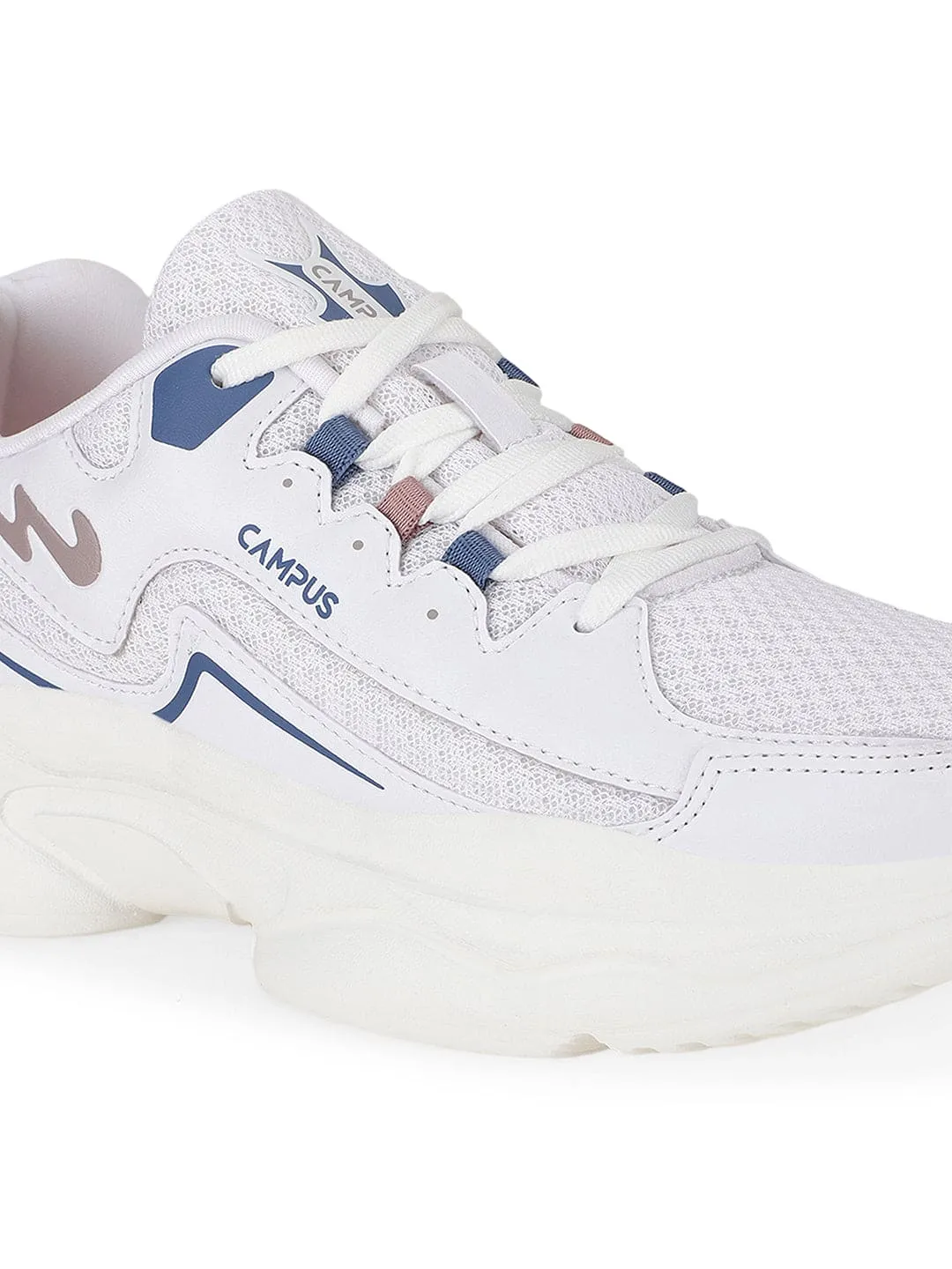 BUTTER White Women's Sneakers sold by Campus Shoes product image thumbnail 4