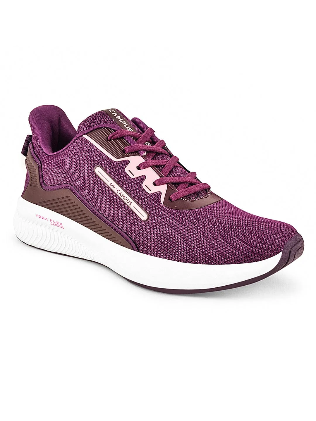 BUBBLES Purple Women's Running Shoes sold by Campus Shoes product image thumbnail 2