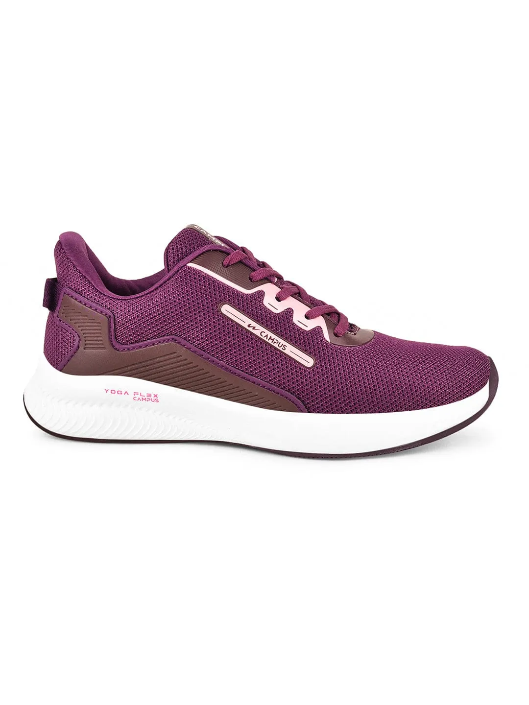 BUBBLES Purple Women's Running Shoes sold by Campus Shoes