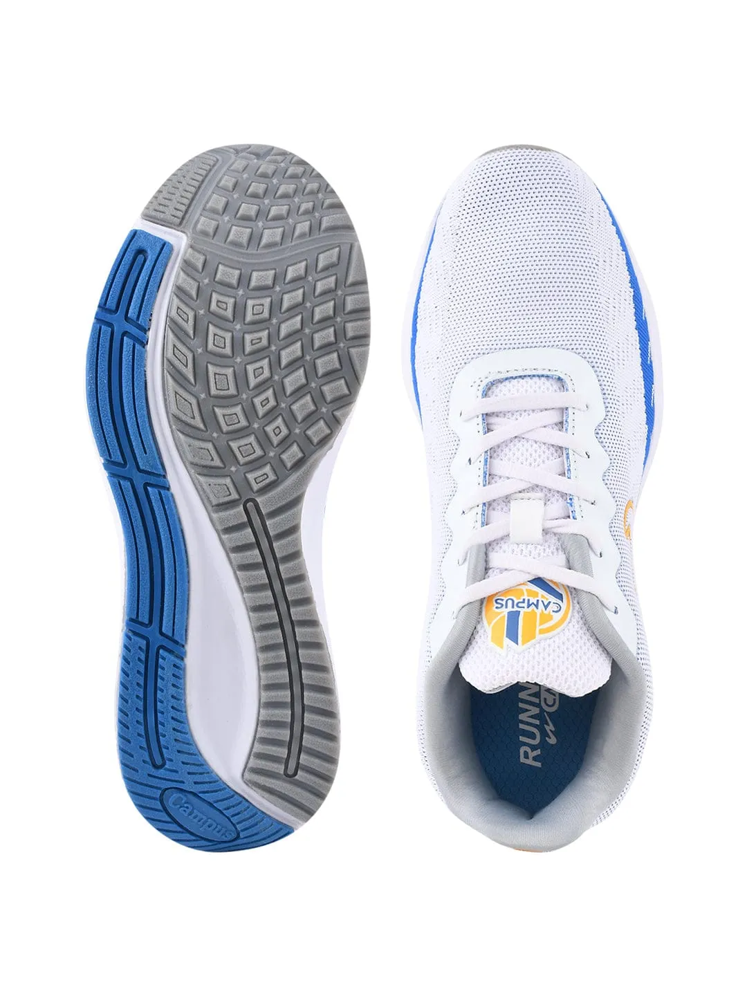 CAMP SCORE White Men's Running Shoes sold by Campus Shoes product image thumbnail 4