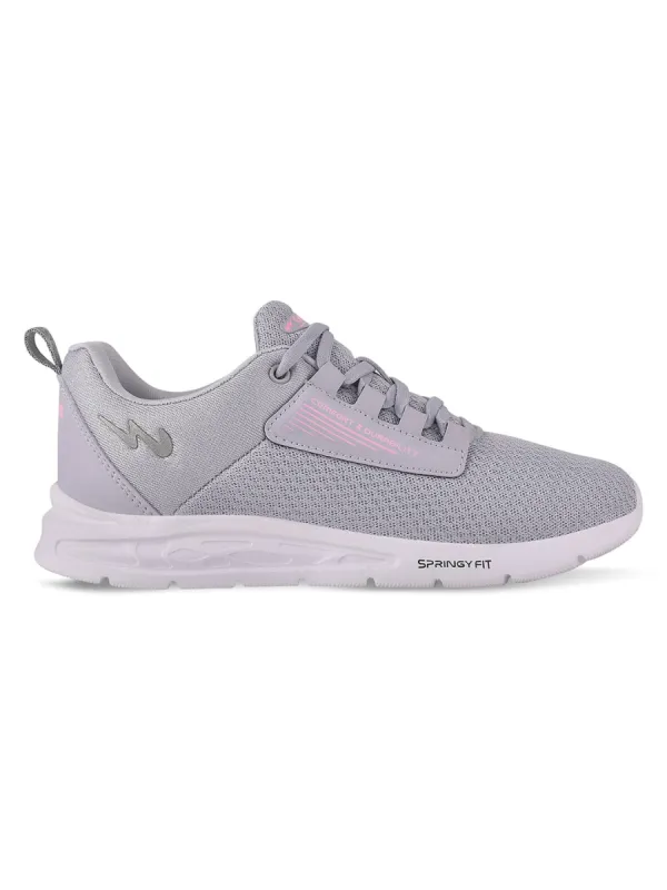 LYRA Grey Women's Running Shoes sold by Campus Shoes