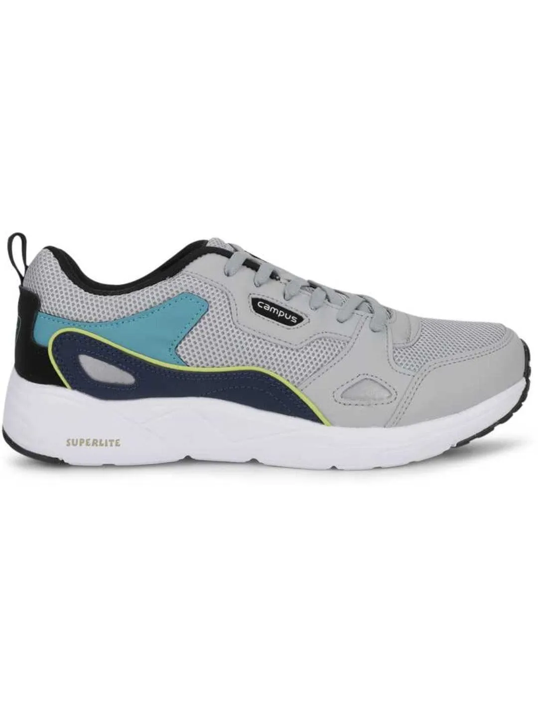 WISDOM Grey Men's Running Shoes sold by Campus Shoes