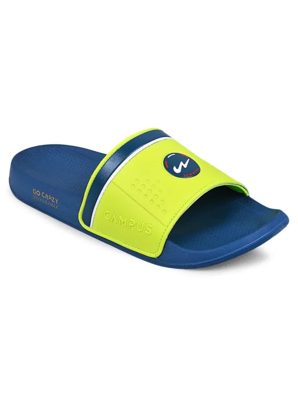 SL-431 Blue Men's Slides sold by Campus Shoes