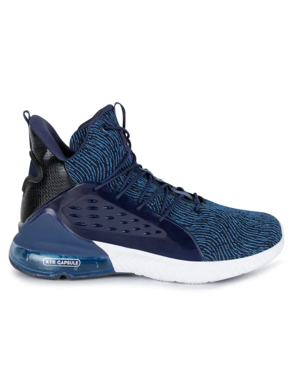 CORAL Navy Men's Running Shoes sold by Campus Shoes