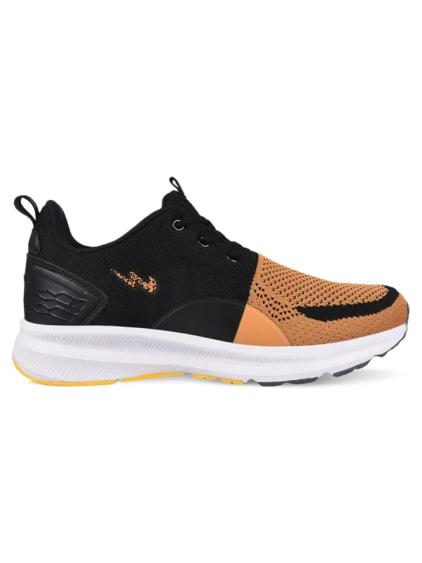 NEWYORK Yellow Men's Running Shoes sold by Campus Shoes