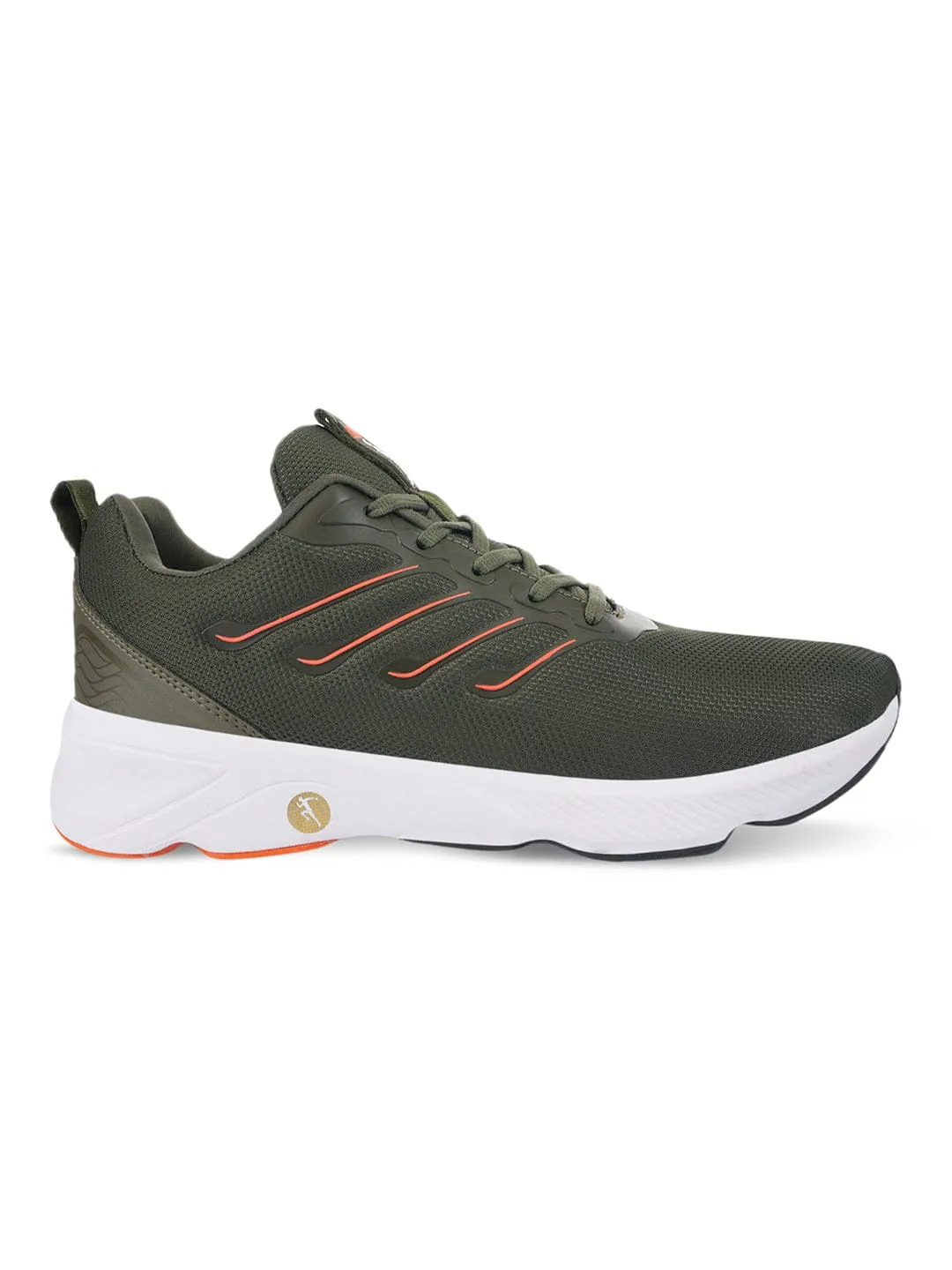 RUMBLE Green Men's Running Shoes sold by Campus Shoes
