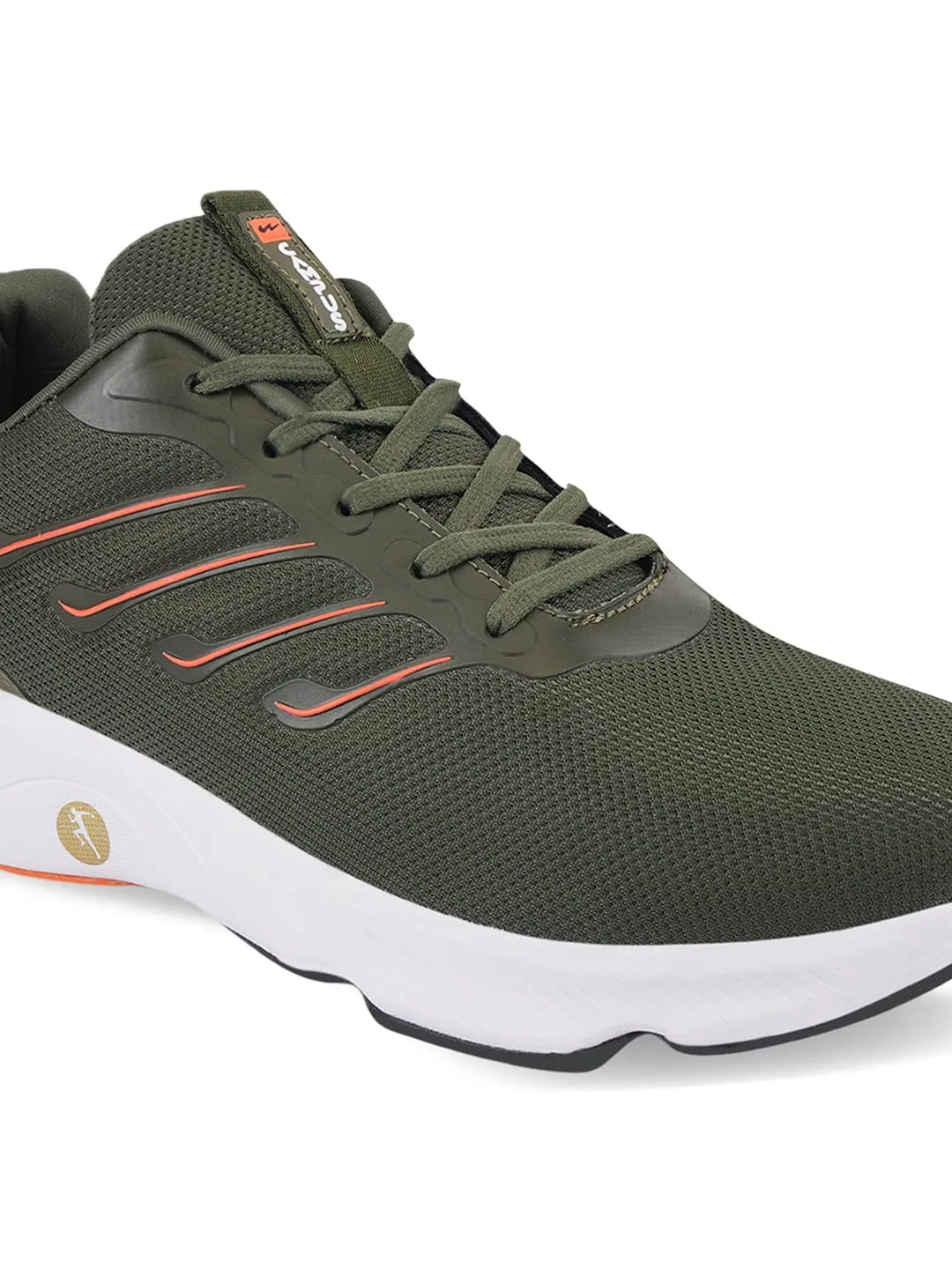 RUMBLE Green Men's Running Shoes sold by Campus Shoes product image thumbnail 5