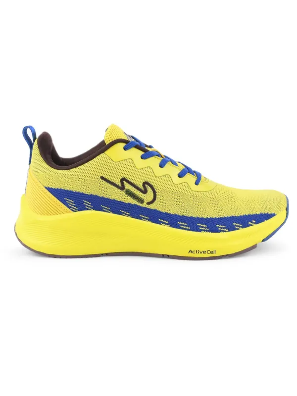 CAMP SCORE Yellow Men's Running Shoes sold by Campus Shoes