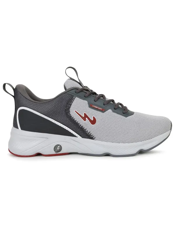 QUICK LITE Grey Men's Running Shoes sold by Campus Shoes