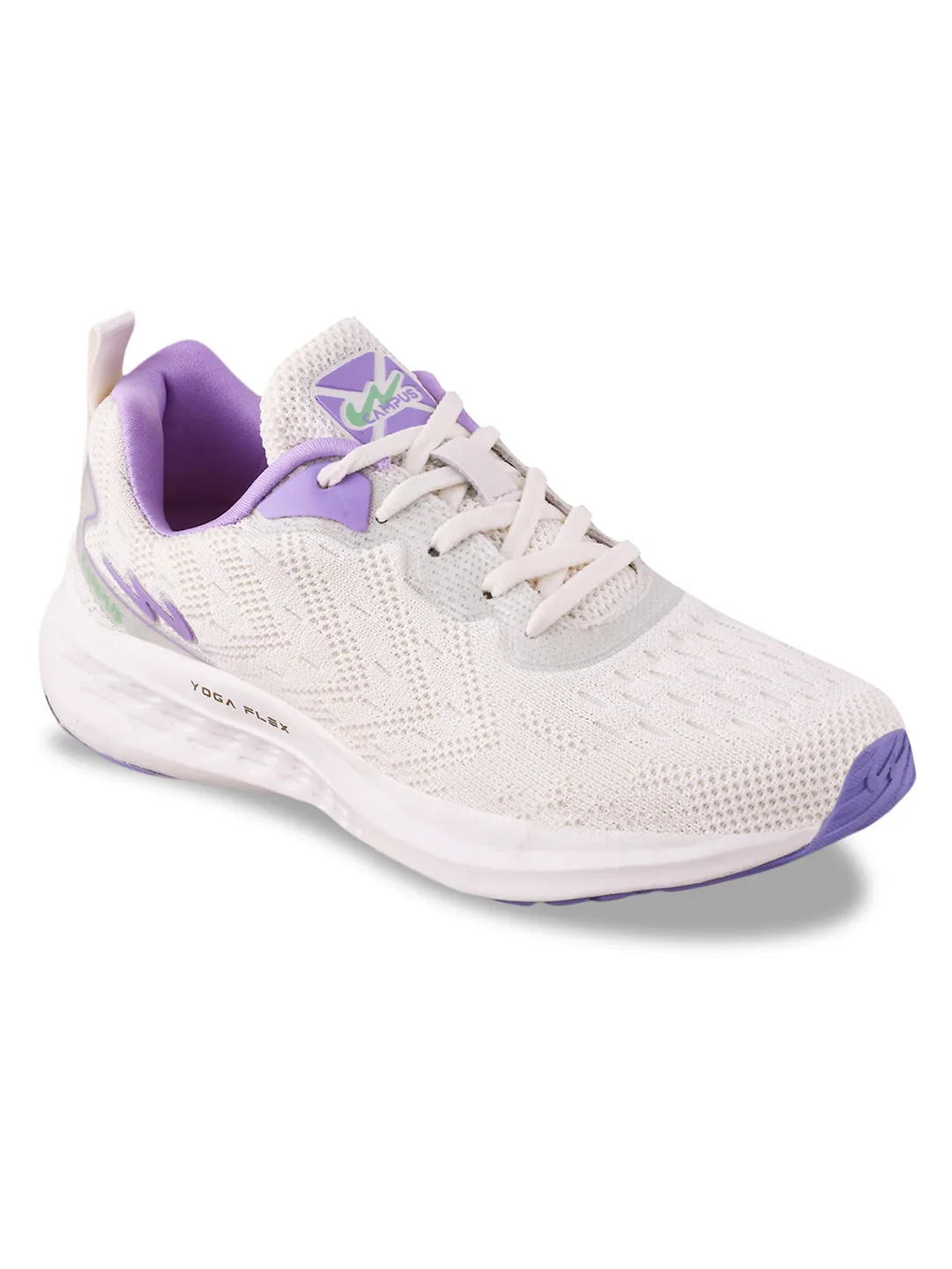 CAMP GABBIE White Women's Running Shoes sold by Campus Shoes product image thumbnail 2