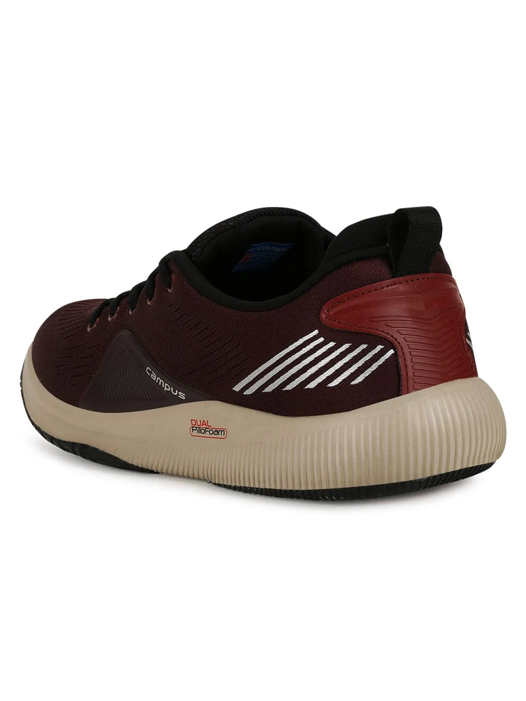 COSMOS Red Men's Running Shoes sold by Campus Shoes product image thumbnail 3