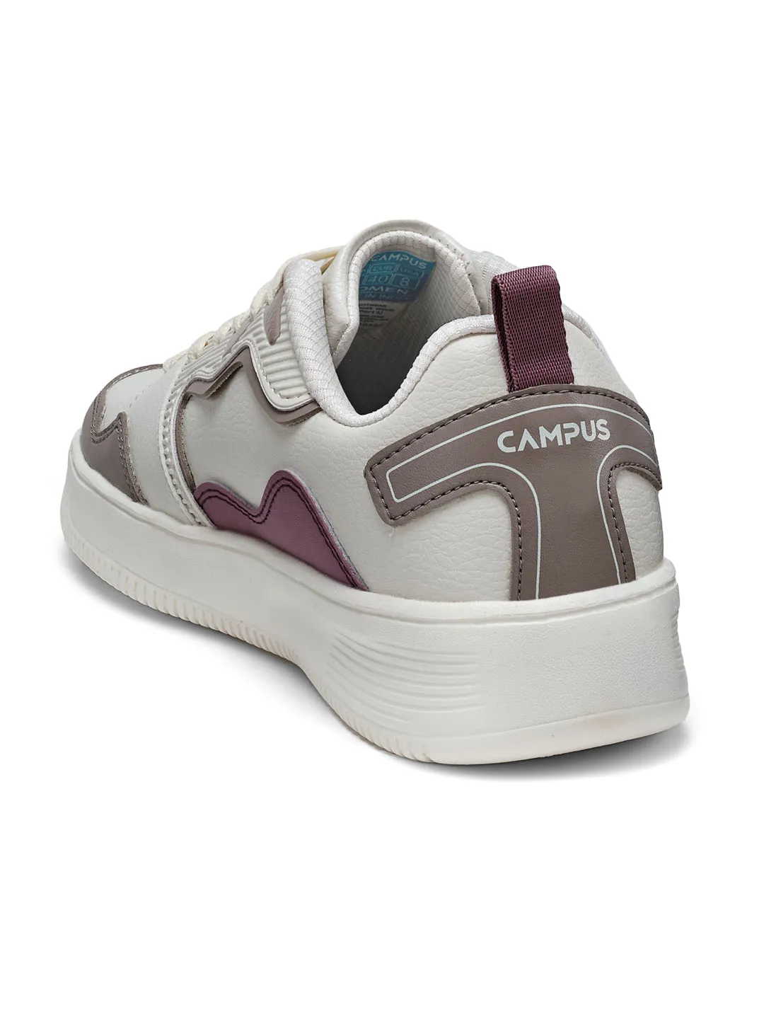 OGL-06 Off White Women's Sneakers sold by Campus Shoes product image thumbnail 4