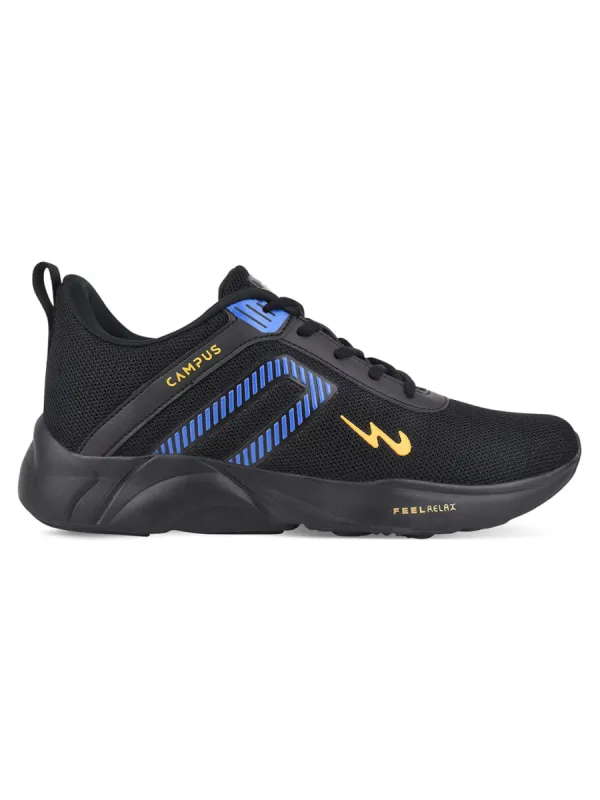 CAMP CASPER Black Men's Running Shoes sold by Campus Shoes