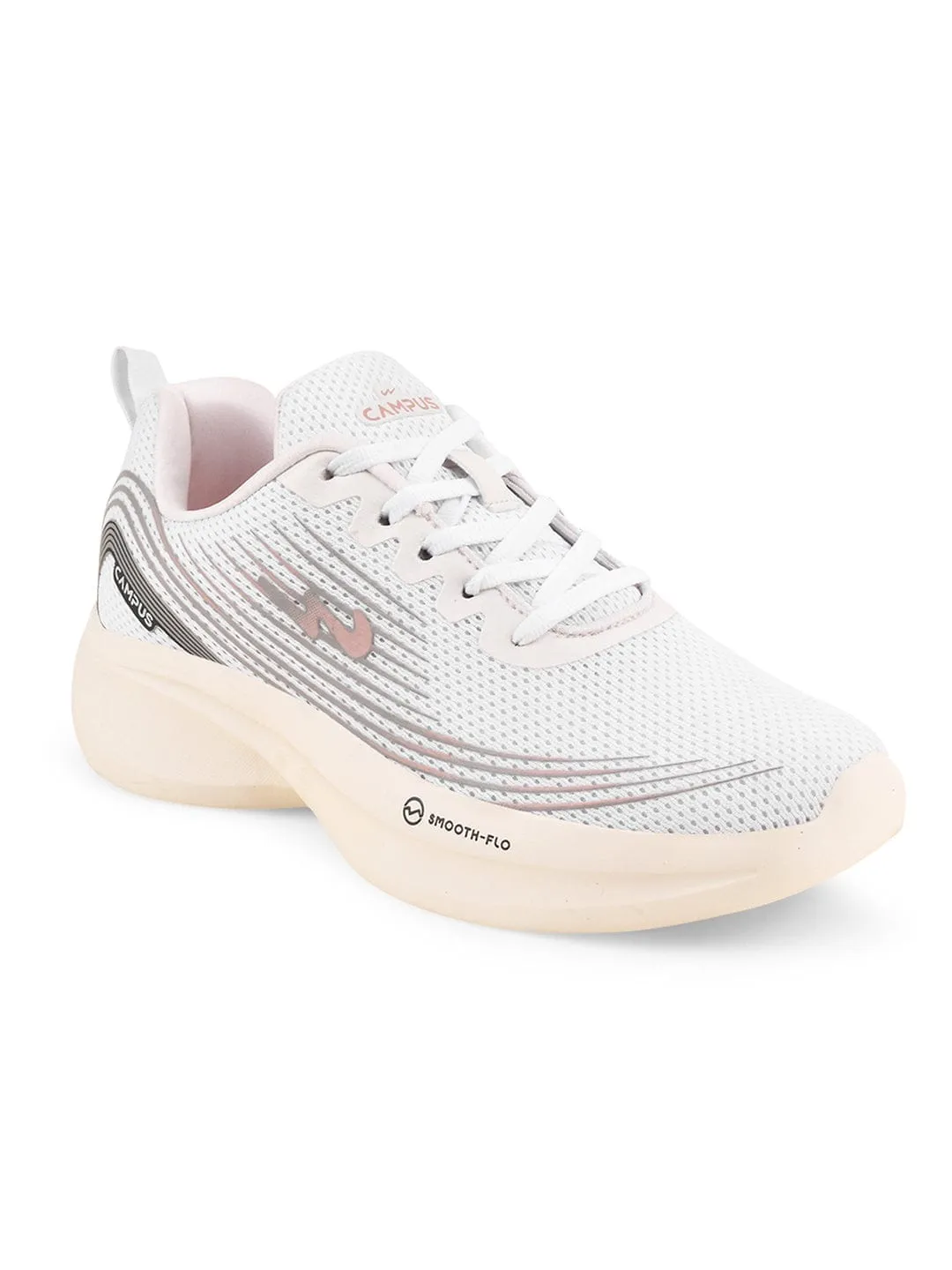 CAMP-LEX White Women's Sneakers sold by Campus Shoes product image thumbnail 2