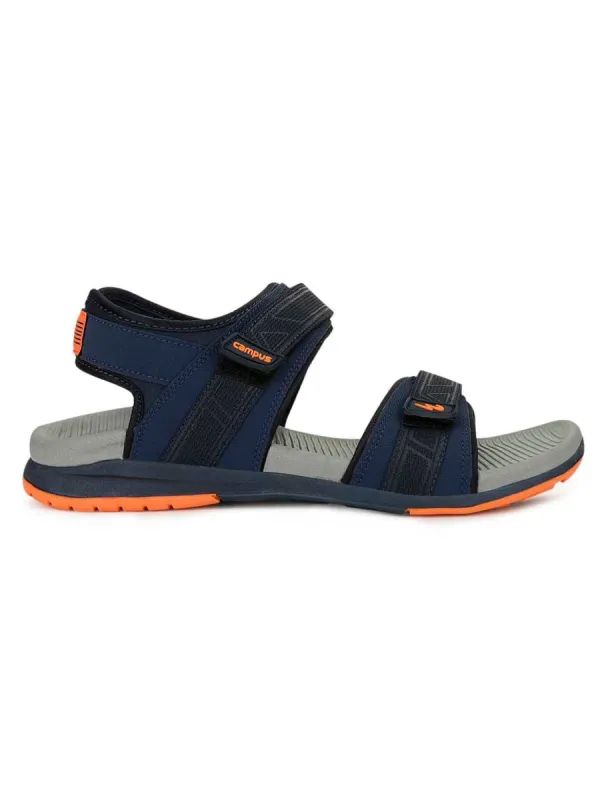 SD-071 Navy Men's Sandals sold by Campus Shoes