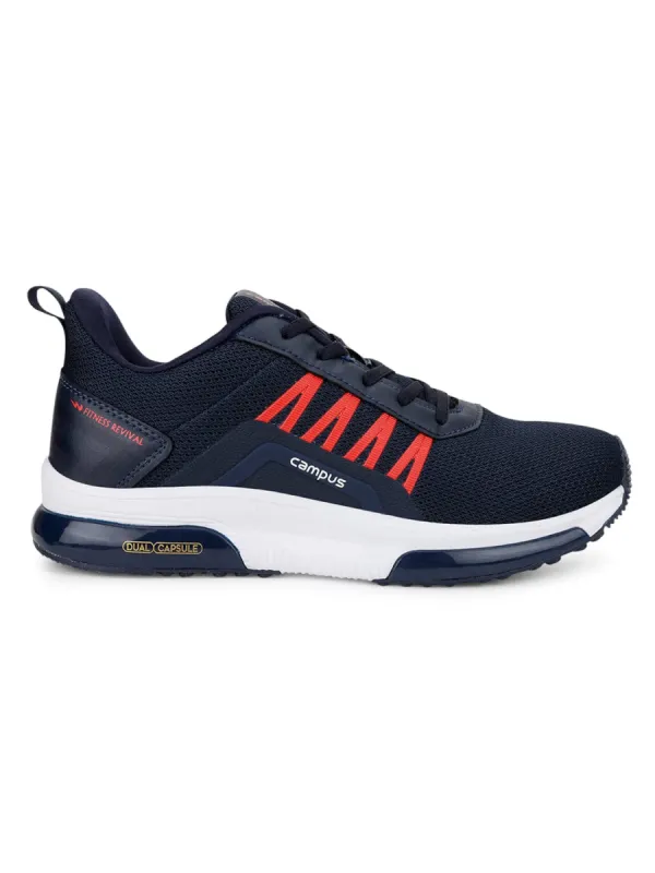 BRAZIL PRO Navy Men's Running Shoes sold by Campus Shoes