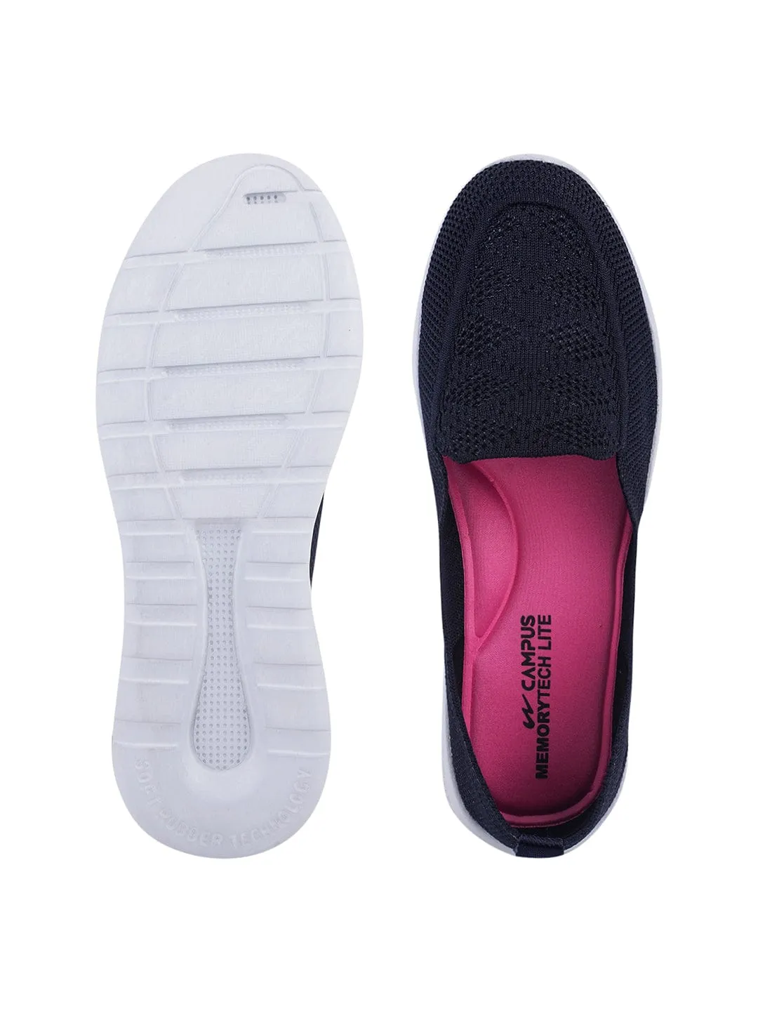 JITTERS Navy Women's Walking Shoes sold by Campus Shoes product image thumbnail 4