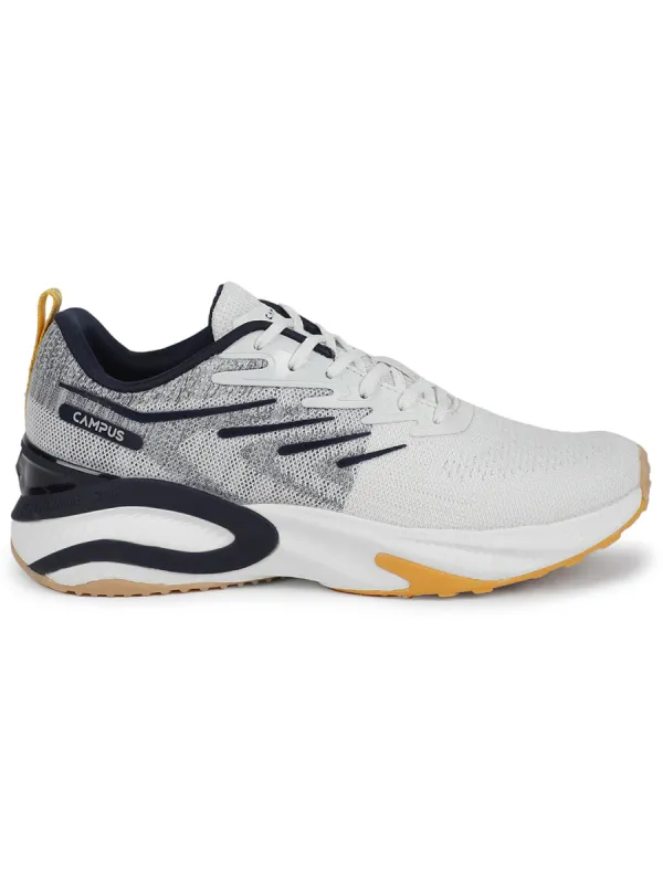 CAMP-SPUNKY Off-white Men's Running Shoes sold by Campus Shoes