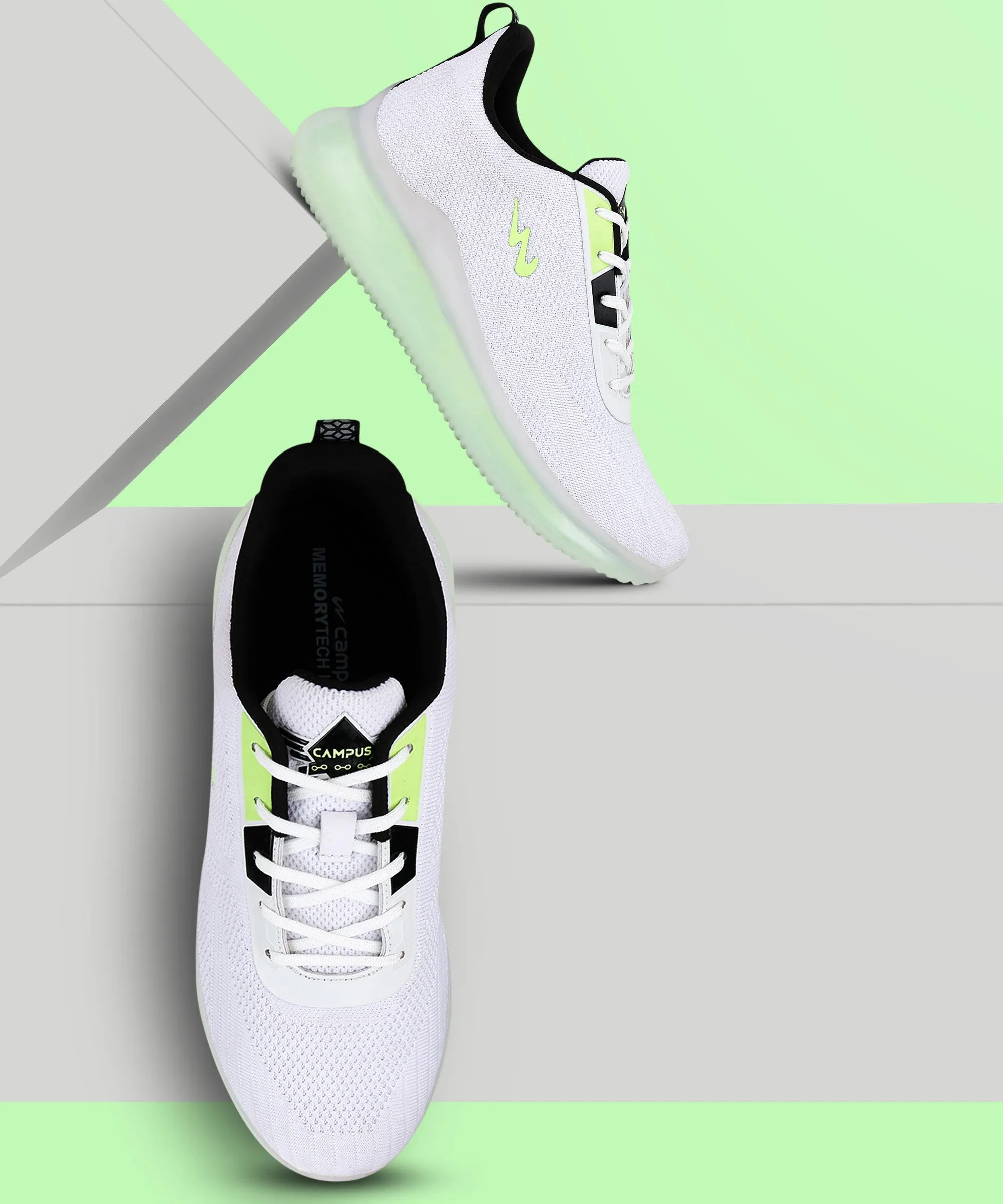 ARTEMIS White Men's Running Shoes sold by Campus Shoes product image thumbnail 5