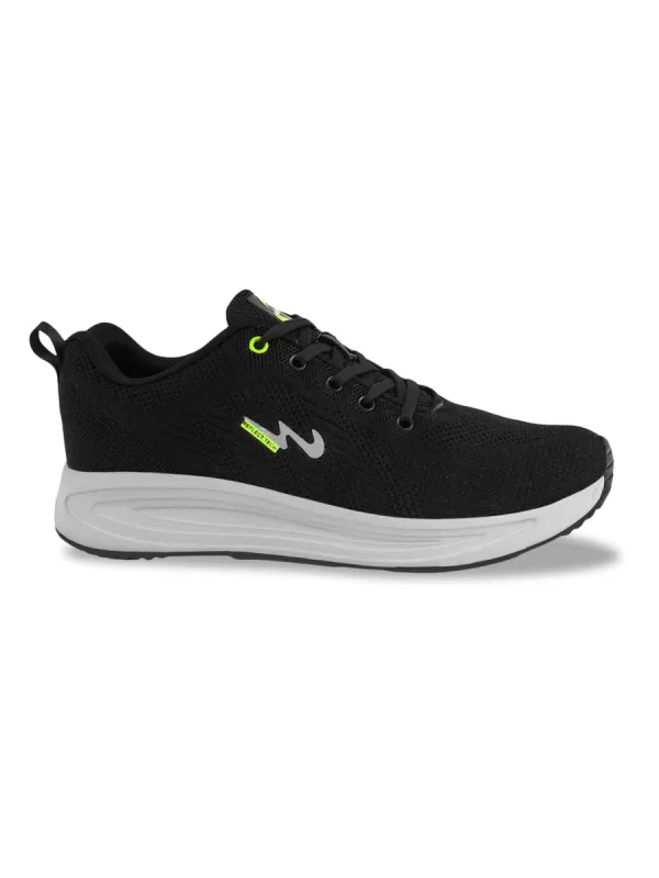 DINO Black Men's Running Shoes sold by Campus Shoes